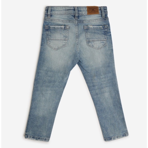 JORDAN CRAIG Distressed Straight Jeans size 6, NWT - Picture 3 of 4